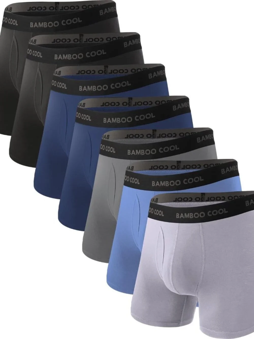 Men's Boxer Briefs Ultra Breathable Underwear Multipack | Softer and Cooler Than